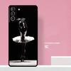 Ballerina Girl Dancing Phone Case For Samsung Galaxy S25 S24 S20 S21 S22 S23 Ultra S9 S10 Plus S25 FE Cover Coque