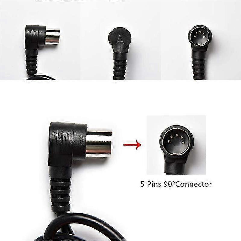 Lift Chair Remote Replacement, 5 Pin 2 Button Power Recliner Remote Replacement Parts for Okin Limoss Pride - Elbow