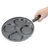 4 Holes Non Stick Coating Frying Pan Home Kitchen Cookware Cooking Tool for Fried Eggs