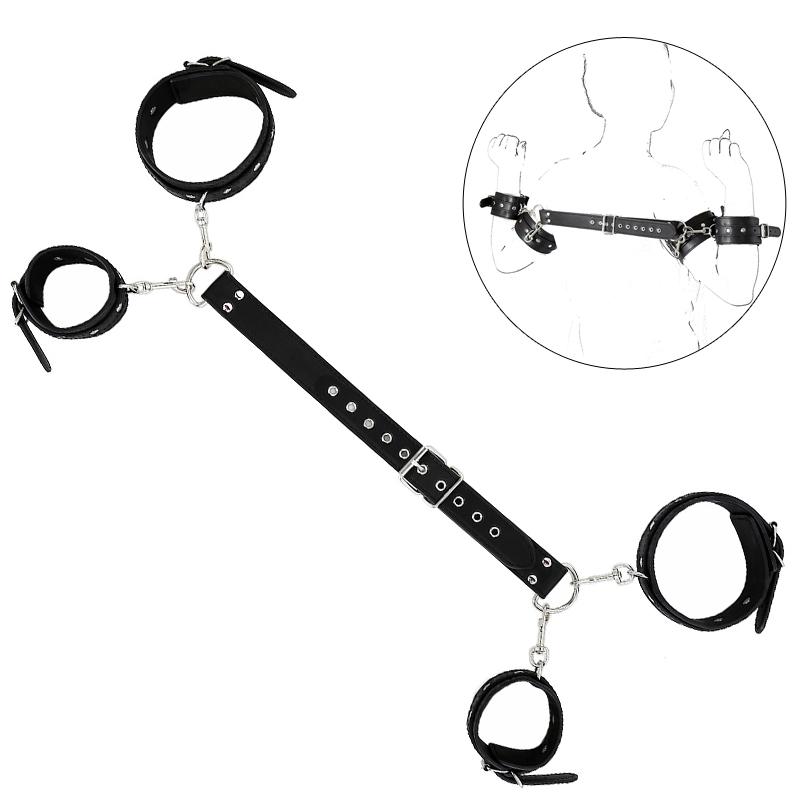 Conjunto de Algemas Ajustáveis Atrás das Costas para Casais - Equipamento de Bondage e Produtos SM