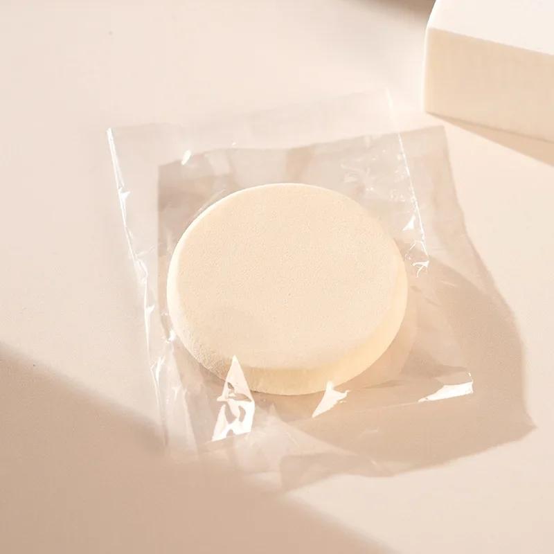 

Спонж для макияжа Skin Color Powder Puff Воздушная кушон без латекса для сухого и влажного нанесения Двойное использование Овальный спонж для тональной основы Косметические инструменты
