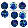 Holographic Coaster Molds for Epoxy Resin DIY Light and Shadow Christmas Snowflake Cup Mat Silicone Mold Storage Tray