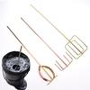 1Pcs Putty Powder Coating Paint Electric Mixer Rod Head  Mixing Rod Mixer Drill Paint Stirring Rod Mortar Mixing Paddle