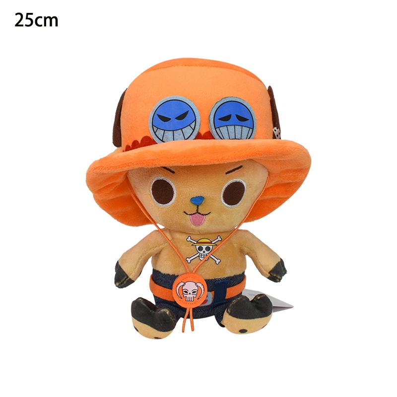 Original One Piece Plush Toys Luffy Chopper Plush Doll Anime Cute Cartoon Stuffed Peluche Birthday Gift