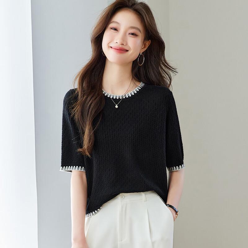 

Srcr Women s Wool Blend Mid-Sleeve Knit Top XL