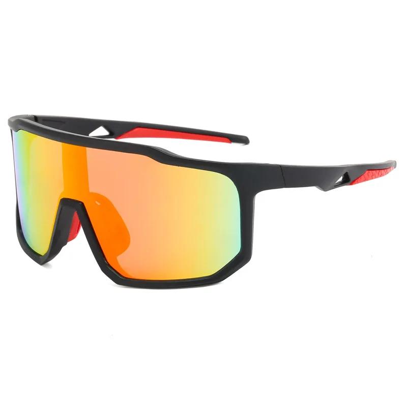 Fahrrad-Sonnenbrille mit UV-Schutz, winddichte Gläser, für Herren und Damen, Rennrad, Sportbrille