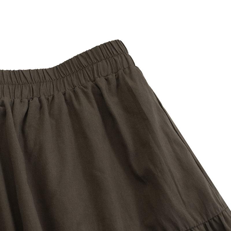 Dame Mote Casual Sommer Vår Skjørt