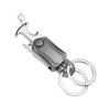 Robuster Multifunktions-Schlüsselanhänger Karabiner Clip Flaschenöffner Fidget Spinner Messer Zink