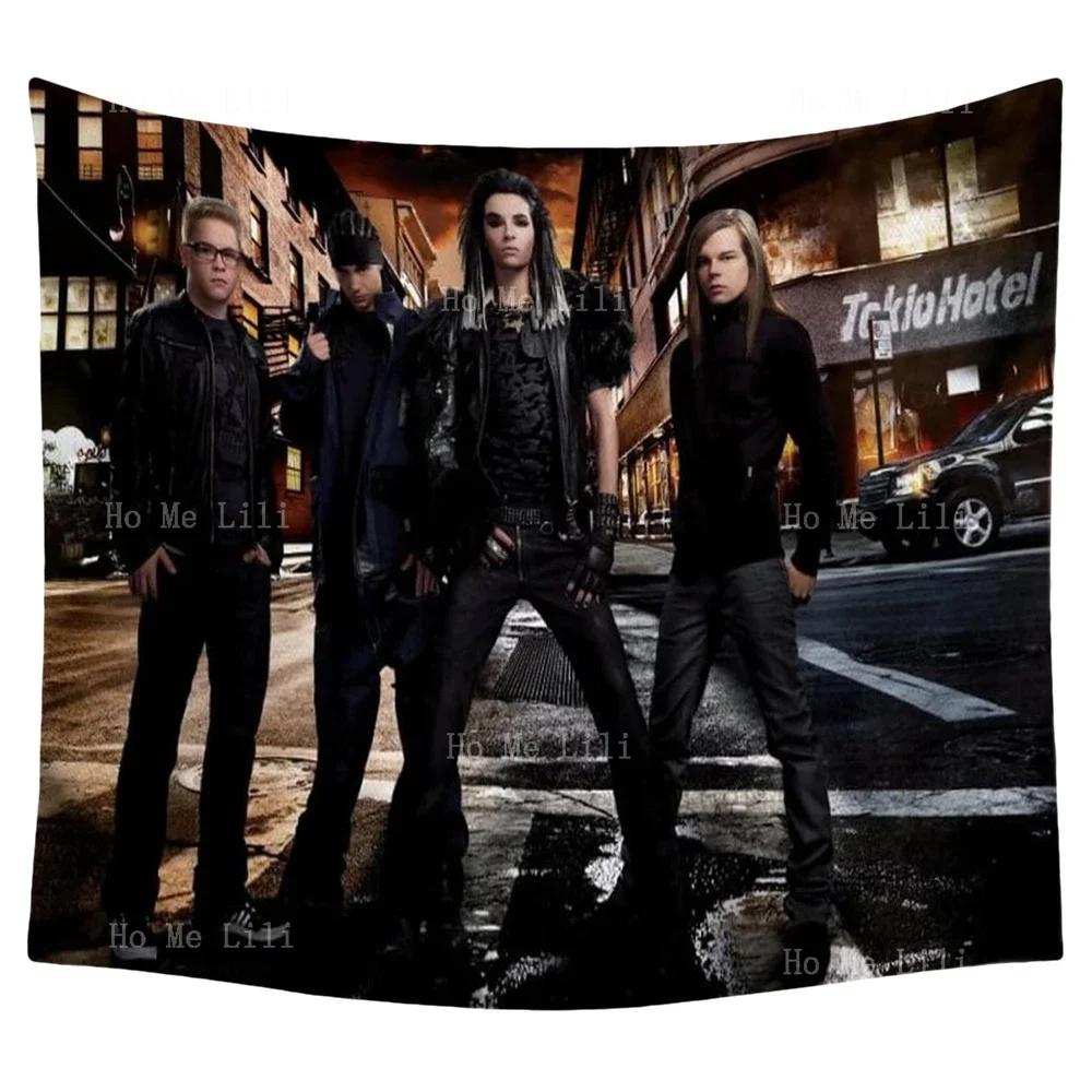 Music Album By GermanBorn Band Hotel Tokyo Tapestry For Livingroom Decor