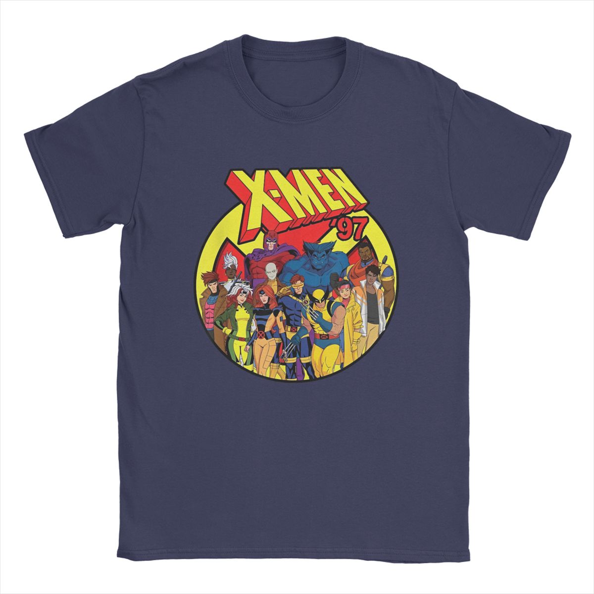 

Men Women TShirt XMen 97 Animated Series Team Unique Cotton Tees Short Sleeve T Shirts Round Neck Tops S3XL Plus Size S