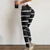 Kvinner utskrift Høy midje Stretch Strethcy Fitness Leggings Yoga Bukser