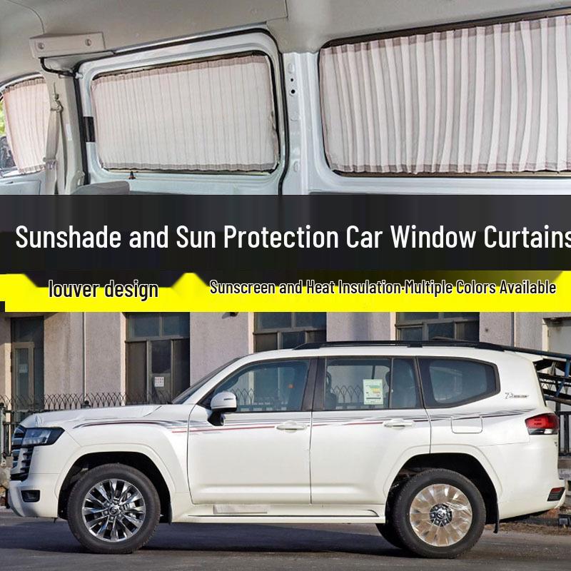 Toyota Land Cruiser Cool Road Fenster Sichtschutz Sonnenschutz Vorhänge