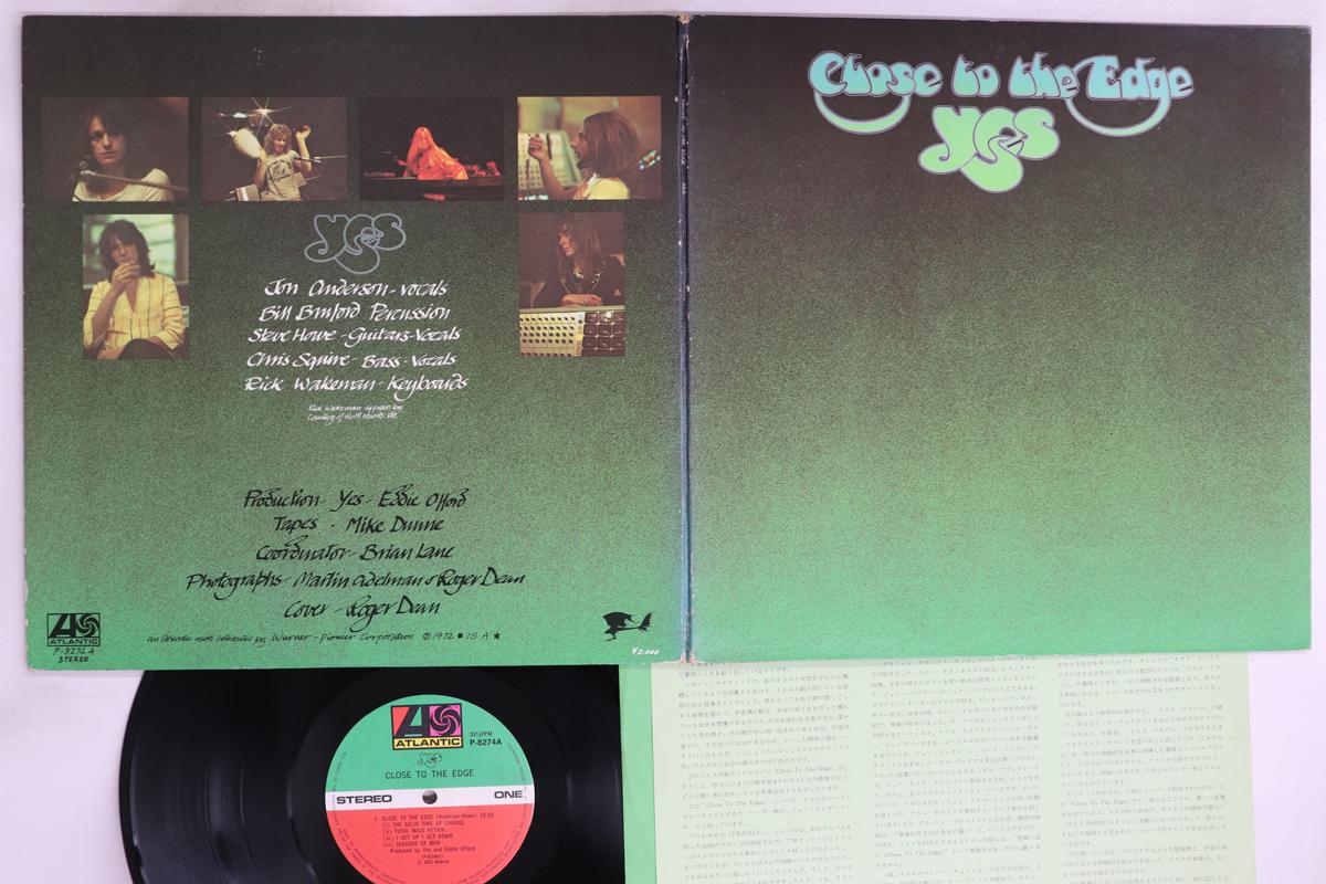 

LP Record YES - Close To The Edge P8274A ATLANTIC 1972 Japan Rock Used