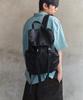 Piari Nylon Utility Cargo Backpack (Black)