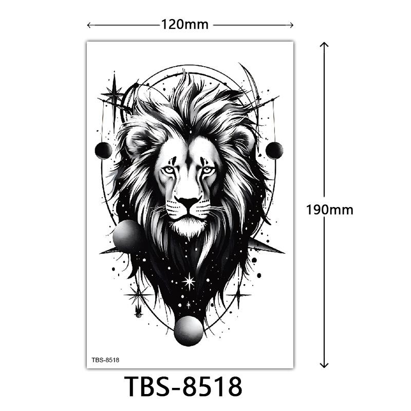 Waterproof Tattoo Sticker, Totem Character Animal Tattoo Sticker Tattoo