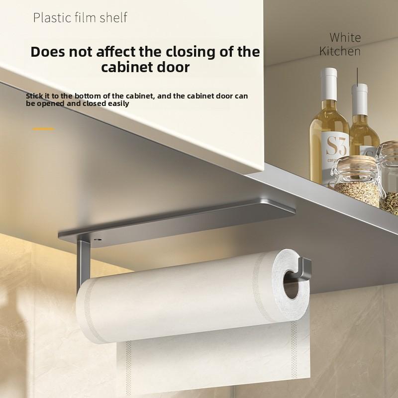 Kitchen Paper Towel Holder With No Drilling Magnetic Mount For Kitchen Storage And Organization