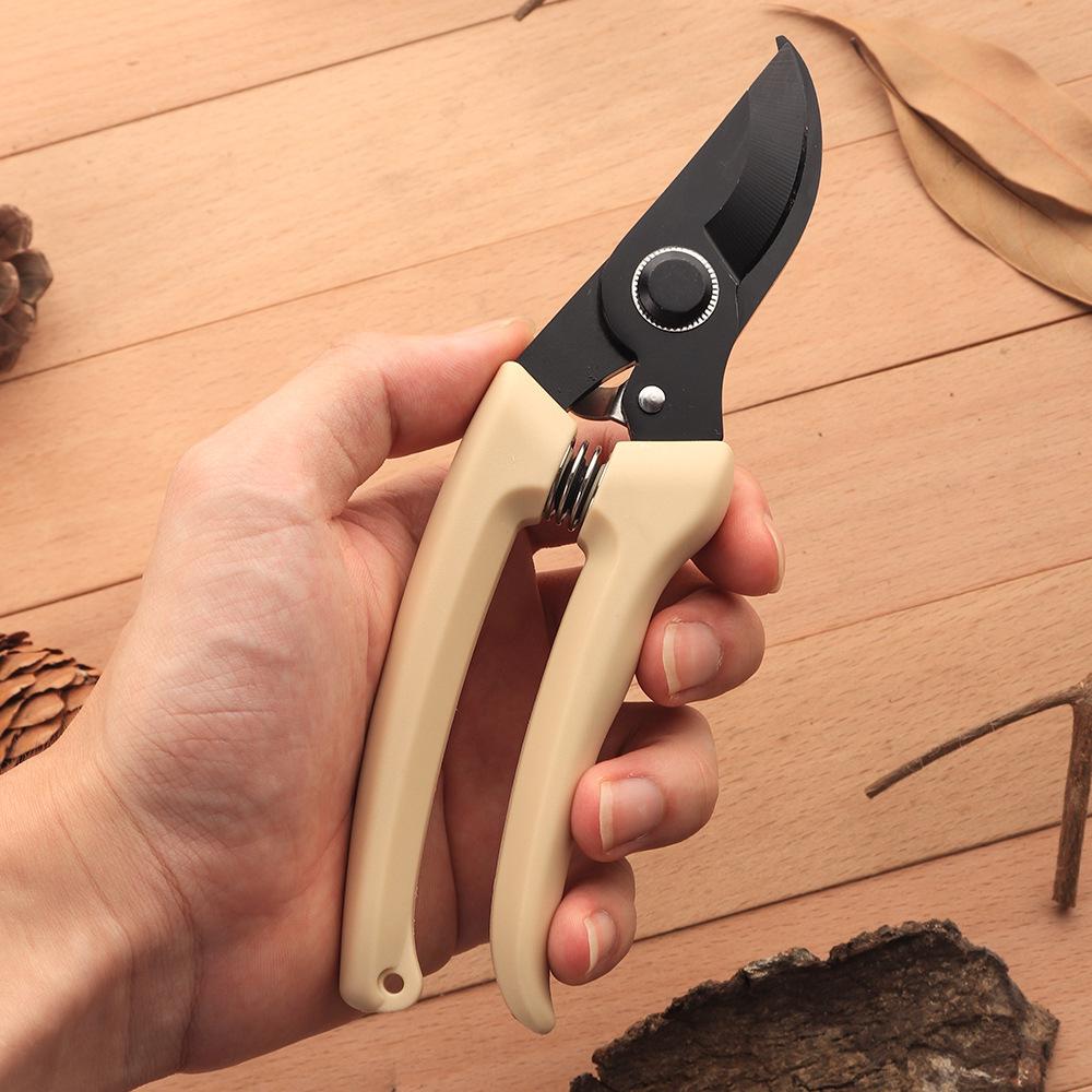 

Ножницы для обрезки с покрытием из черного оксида Многоцелевые садовые ножницы для цветов, кустарников, деревьев и обрезки сада Elbow