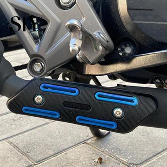 Copertura Protettiva Tubo di Scarico Antiscottatura Moto Isolamento Termico Universale Paramotore Scudo Protezione Modifica