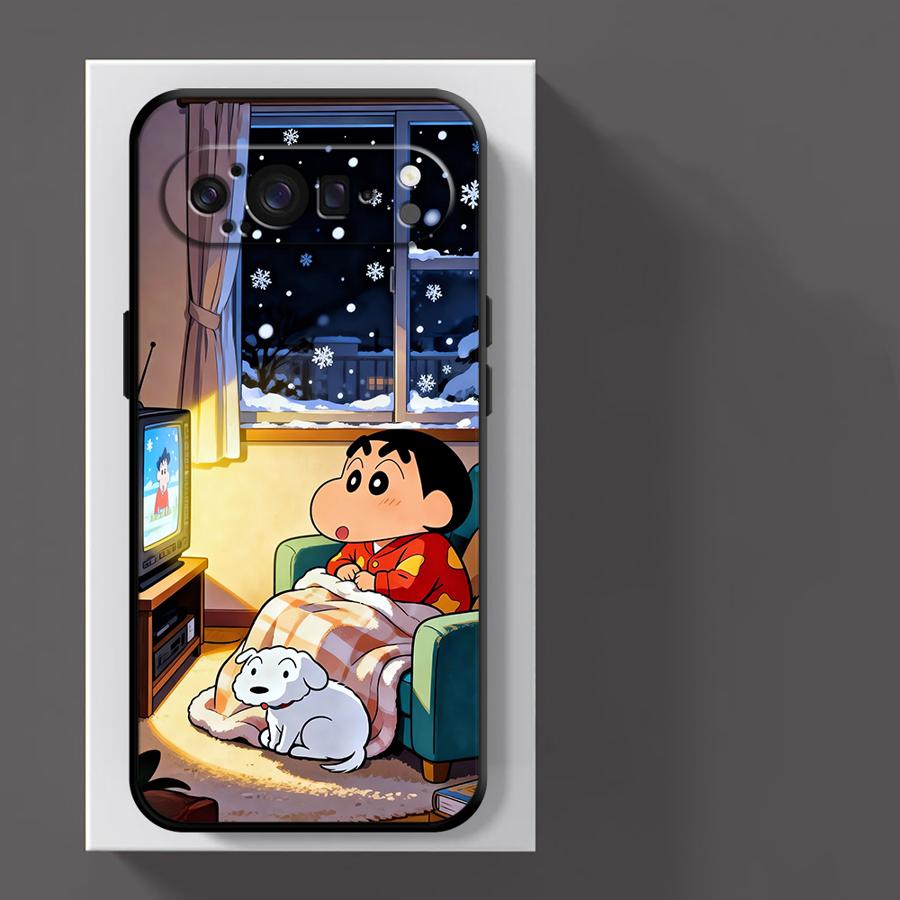 

G-Crayon R-ShinchanI Funda Phone Cover Case for Google Pixel 10A 9a 8a 10 9 Pro XL 6a 7a 6 7 8 Pro Google Pixel 8a