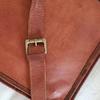 Brown Vintage Leather Men's Handmade Laptop Shoulder Satchel Messenger Bag