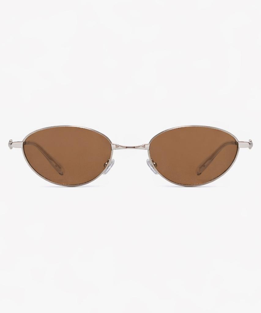 Likkeullou Rc Stainless Steel Epoca F Folder Sunglasses Brown