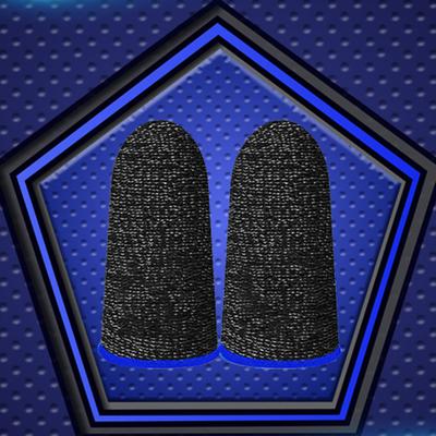1 paio di guanti touch screen ultrasottili sensibili al sudore con copertura per le dita dei videogiochi per il gioco mobile PUBG
