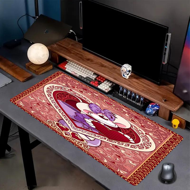 Diddl Druck Mauspadd, Anti-Rutsch Schreibtisch Tastaturmatte, für PC Laptop Gaming Arbeiten Tägliche Nutzung, Coole Festival Überraschungsgeschenk