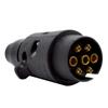 APSMOTIV 7 Pin Large Round Plastic Trailer Plug for Trailers