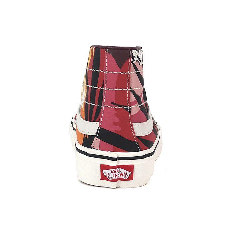 Vans SK8 Hi Sf Multicolor Red White Orange VN0A3MV122P