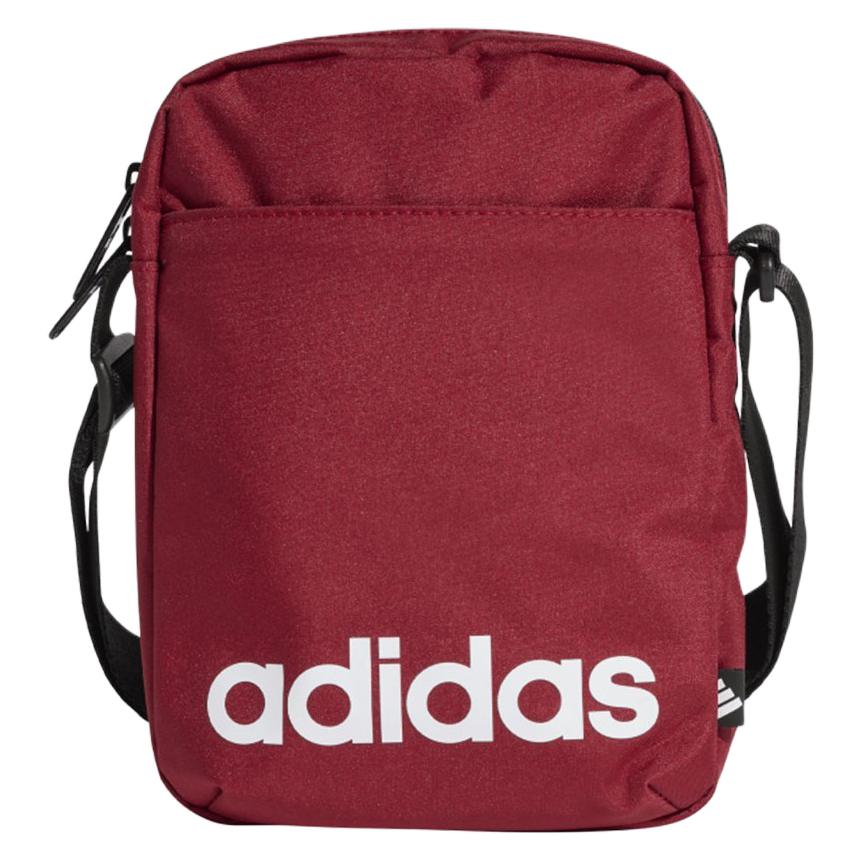 Adidas Полиэстеровая сумка через плечо Унисекс Красная KE5711