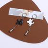 Elements Women's Accessories Korean Style Earrings Asymmetrical Cat Earrings Kitten Stud Earrings
