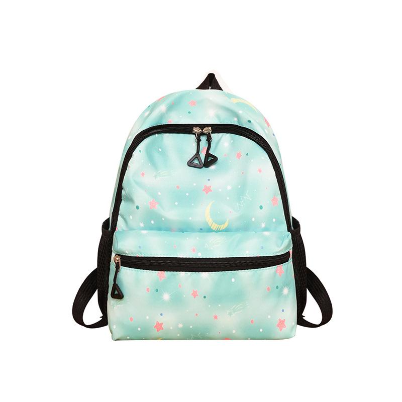 Creative new starry sky schoolbag cross-border cute bear print children's backpack lightweight cartoon primary school backpack