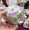 Ceramics Flower Jewelry Storage Box Vase Teapot Flower Basket Jewelry Case Storage Jewelry Organizer Display Home Decor Ornament