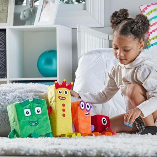 Numberblocks Number Blocks Character Plush Toy Friend Three & Four 94555 Genuine Product