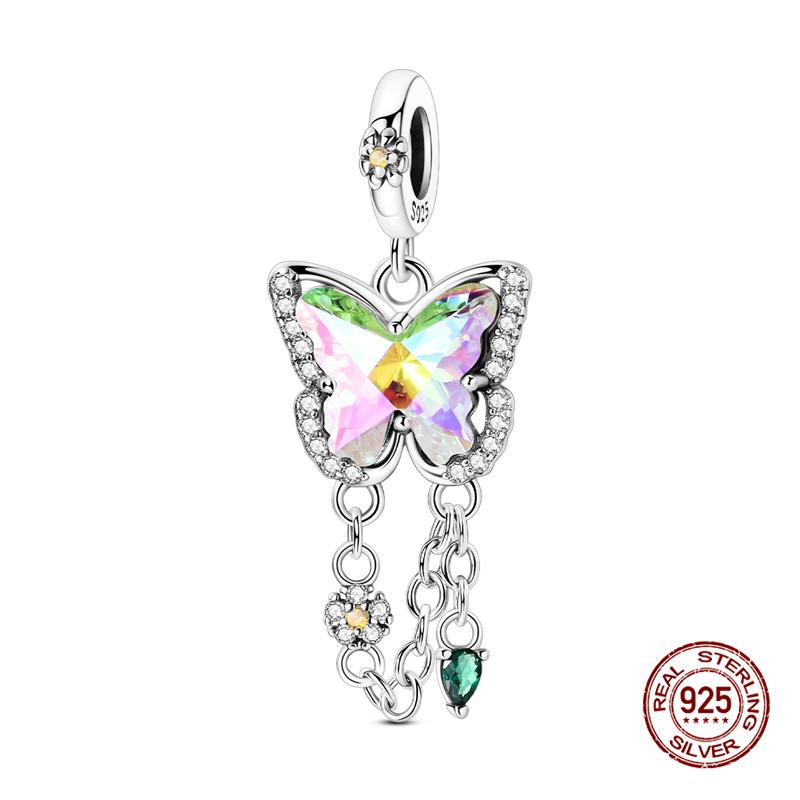 New In Charms Copper Firefly Luminous Oil Lamp Charms Beads Fit Women 3Mm Original Bracelet Necklace Diy Fine Jewelry Gifts