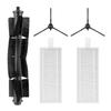 Replacement Parts for the Verefa L11 Pro Robot Vacuum 1 Roller 2 and 2 Side Brushes Cleaner Brush, Filters, (5-Piece Set)