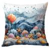 New Fantasy Underwater World Coral Pearl Shell Pillowcase Home Sofa Cushion Cover