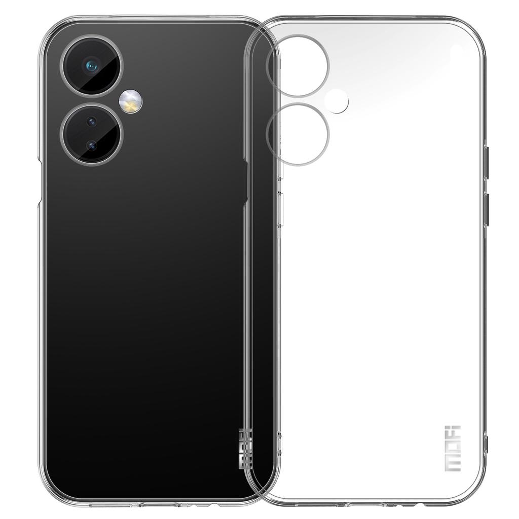 MOFI For OnePlus Nord CE 3 Lite 5G/Nord N30 5G Shockproof Transparent Protective Case Soft TPU Phone Cover