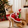 Funny Pet Costume with Beard Horse Riding Outfit for Cats and Dogs