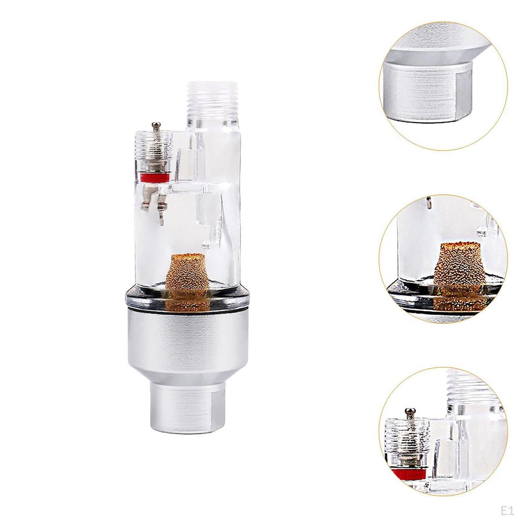 Airbrush Mini Air Filter Paint Spraying Separator Lightweight Moisture and Oil for