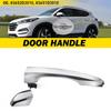 Outer Door Handle Outside Exterior Rear LH Side For 16-17 Hyundai Tucson Eco EK