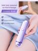 Portable USB Rechargeable Dual-Head Epilator Painless Electric Razor for Bikini, Body, and Face Hair Removal
