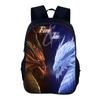 Mochila Kinder Tasche Wings of Fire Rucksack Schule Schüler Taschen Reißverschluss Buchtaschen Wings of Fire Laptop Kindergeburtstagsgeschenk