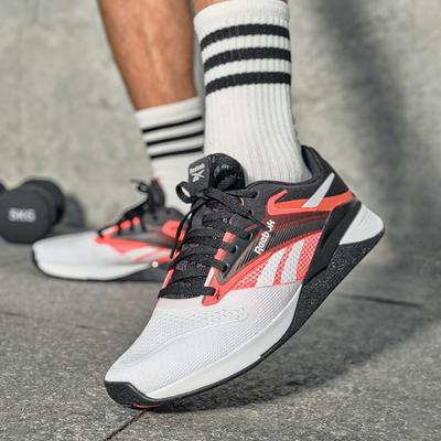Nano X4 Comfortable Low Top Training Shoes Unisex Black White Red 100074684