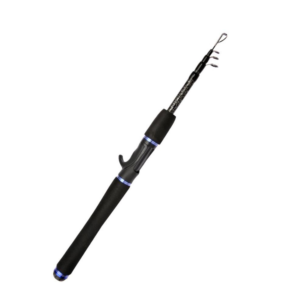 1,65M/1,8M/2,1M Längd Spinnspön Ultralätt Vikt Kolfiber Material Ultralätt Fiskespö Spinn Typ Teleskopisk Design
