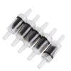 5 PCS Durable Fish Tank Black Red Air Pump One Way Non-Return Aquarium Check Valve Co2 System