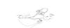 [Authentic RadioLink Product] (R7FG) 2.4GHz RadioLink Receiver for RC Cars with Telemetry, Technical Standards Approved, Includes Telemetry Cable
