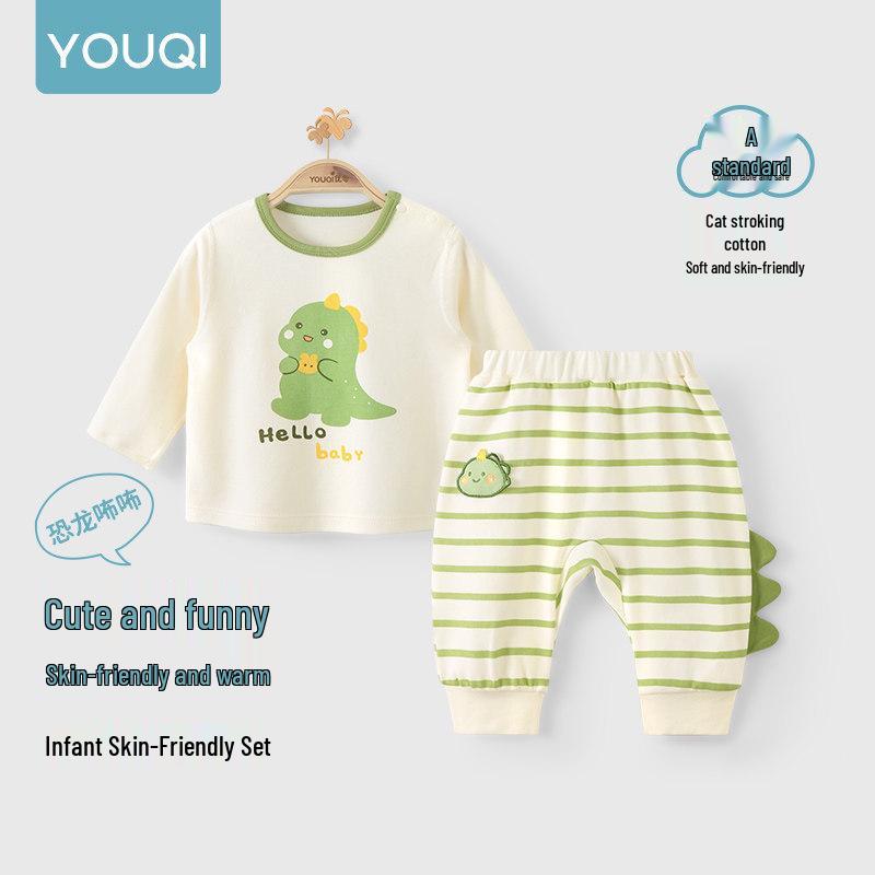 Youqi Autumn 2026 Baby Girl Set: Sweet and Stylish Spring/Autumn Outfit