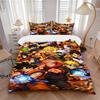 Superhero Anime Characters Print 3Pcs Bedding Setduvet Cover With 2 Bedropillowcase Home Birthday Gift