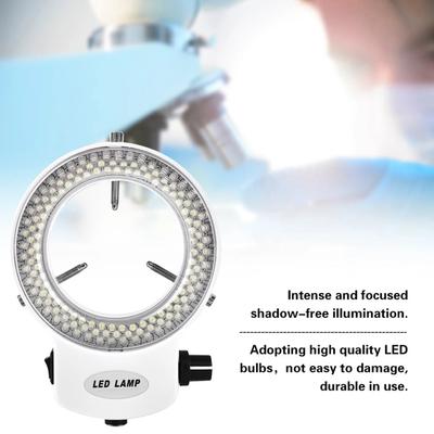 144 LED Korálky Světelný Zdroj Nastavitelný Jas Kruhové Světlo Mikroskop LED Světlo LED Kruhové Světlo Kamera LED Světlo Kamera pro Mikroskop
